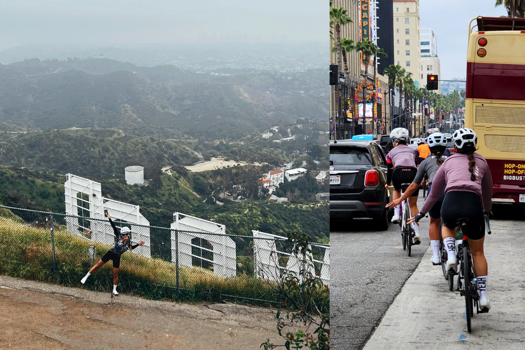 Cycling in Hollywood