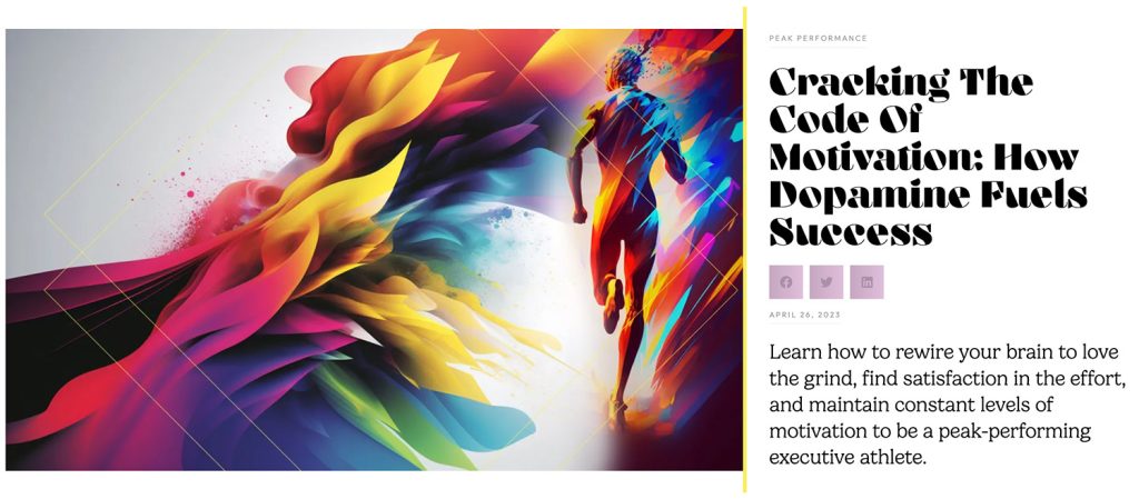 Cracking The Code Of Motivation: How Dopamine Fuels Success