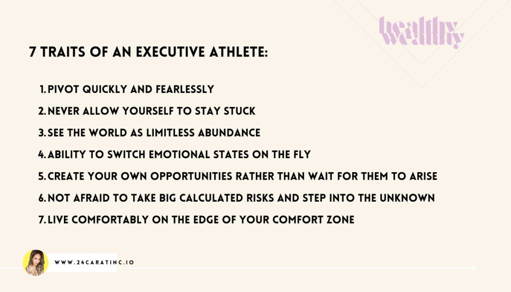 7 traits of an executive athlete | THE SMRT LIST