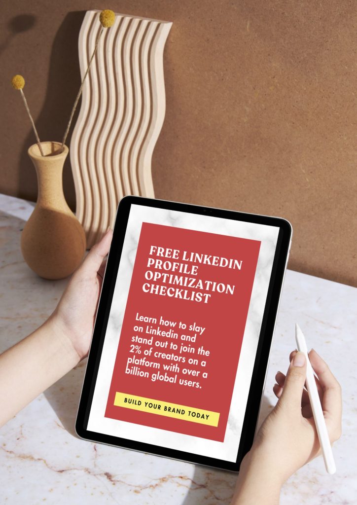 Linkedin Personal Branding | Free Linkedin Profile Optimization Checklist |